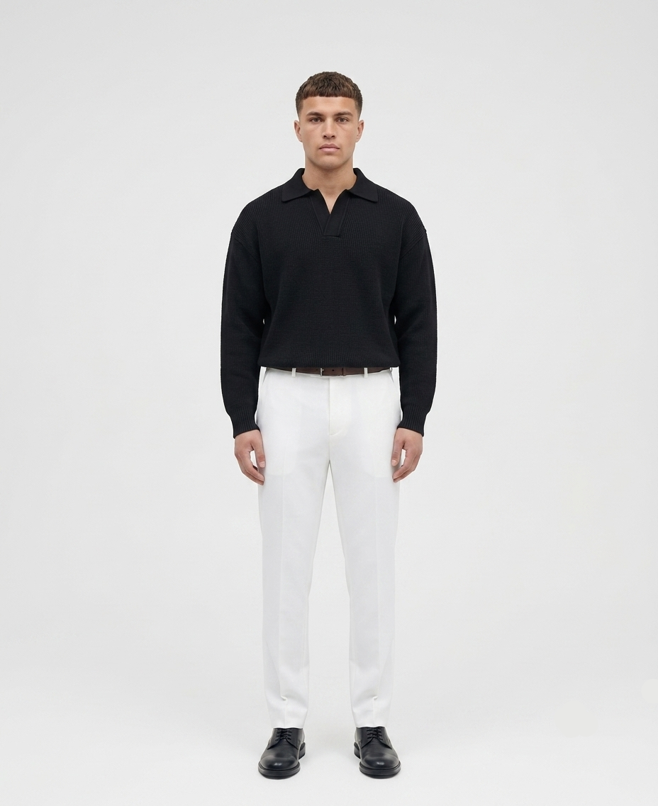 Knitted Polo